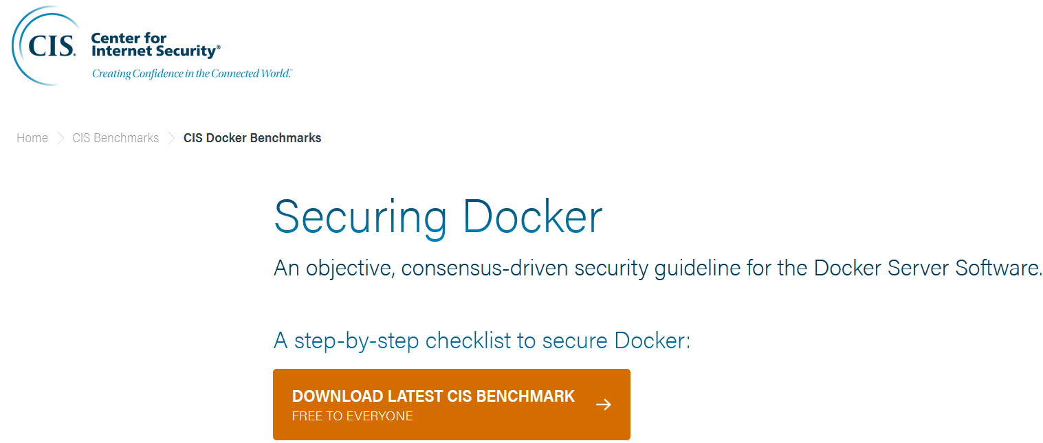 Docker CIS Benchmarks